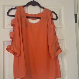 Coral blouse size M